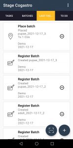 Insect batch register